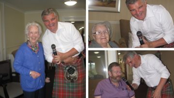 Stirling care home is alive with the sound of music 